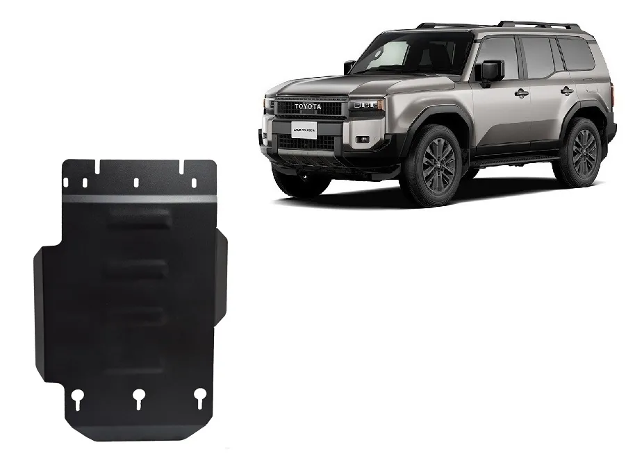 Protector metalico de la caja de cambios Toyota Land Cruiser 250 2024-2026