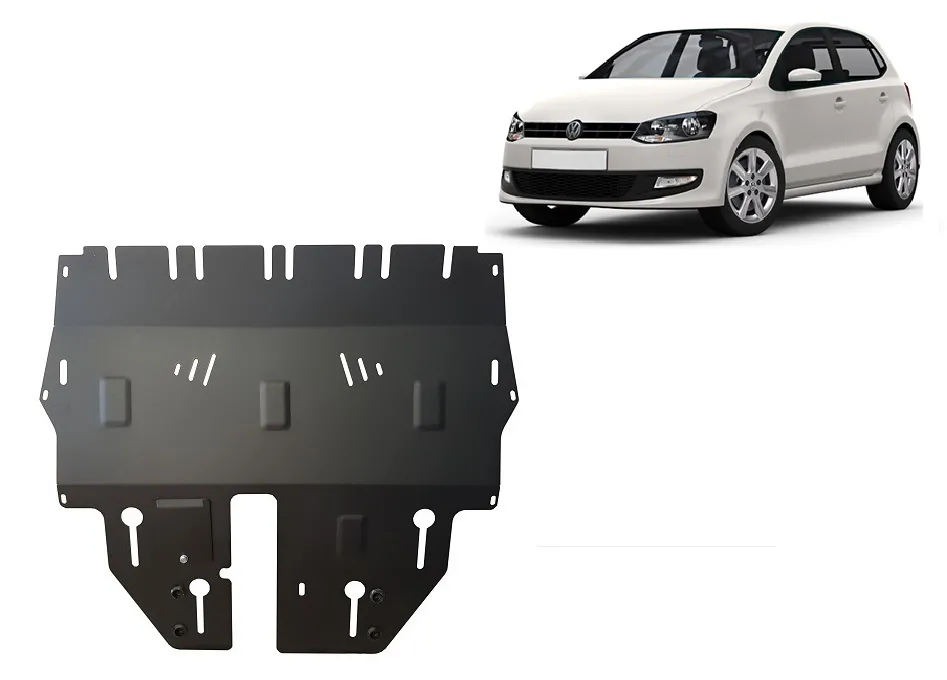 Cubre carter metalico Vw Polo - 6R 2009-2017