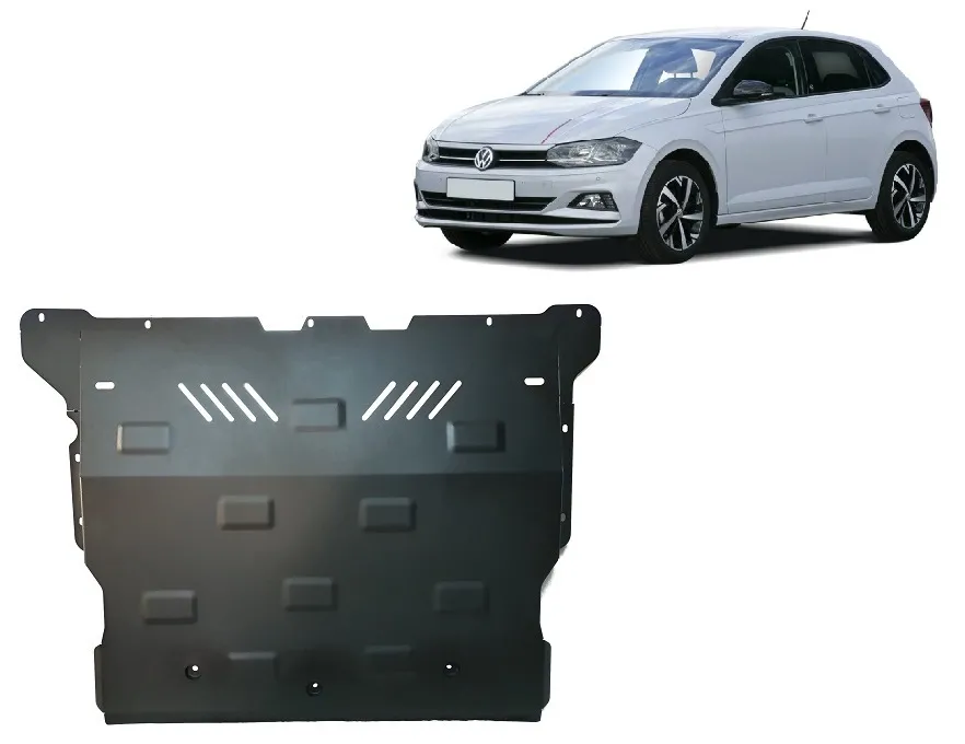 Cubre carter metalico VW Polo 2017-2026