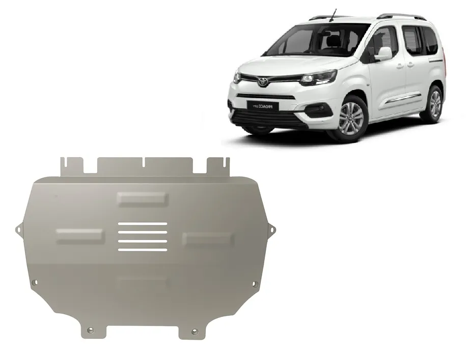 Cubre carter de aluminio Toyota Proace City Verso 2019-2026