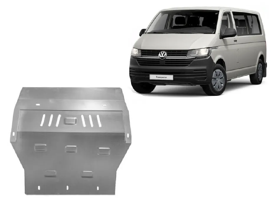 Cubre carter de acero galvanizado Volkswagen Transporter T6.1 2019-2022