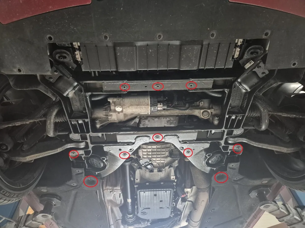 Cubre carter metalico Alfa Romeo Giulia