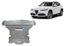 Cubre carter de aluminio Alfa Romeo Stelvio