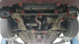 Cubre carter metalico Alfa Romeo 159