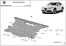 Cubre carter metalico Alfa Romeo Stelvio