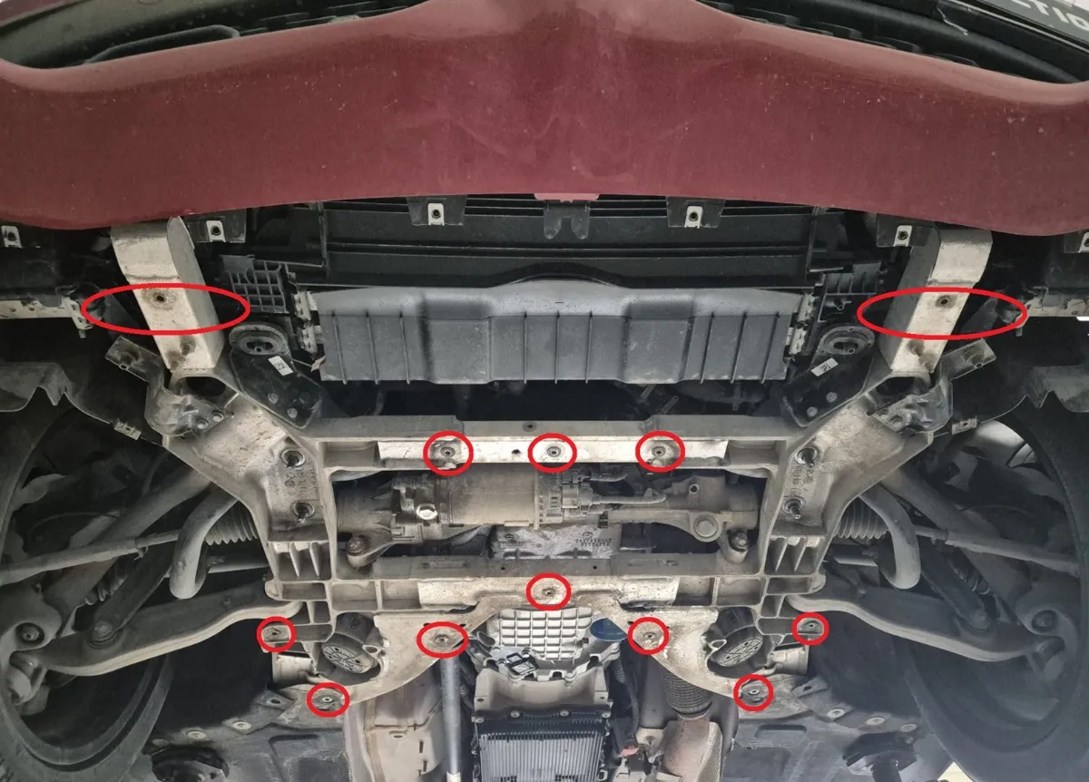 Cubre carter de aluminio Alfa Romeo Stelvio