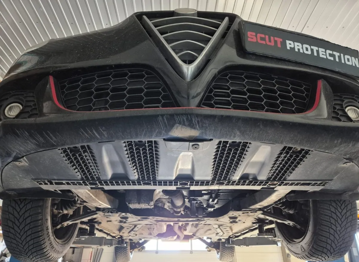 Cubre carter metalico Alfa Romeo Giulietta