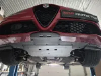 Cubre carter metalico Alfa Romeo Giulia