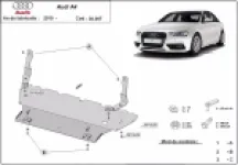 Cubre carter metalico Audi A4 B9
