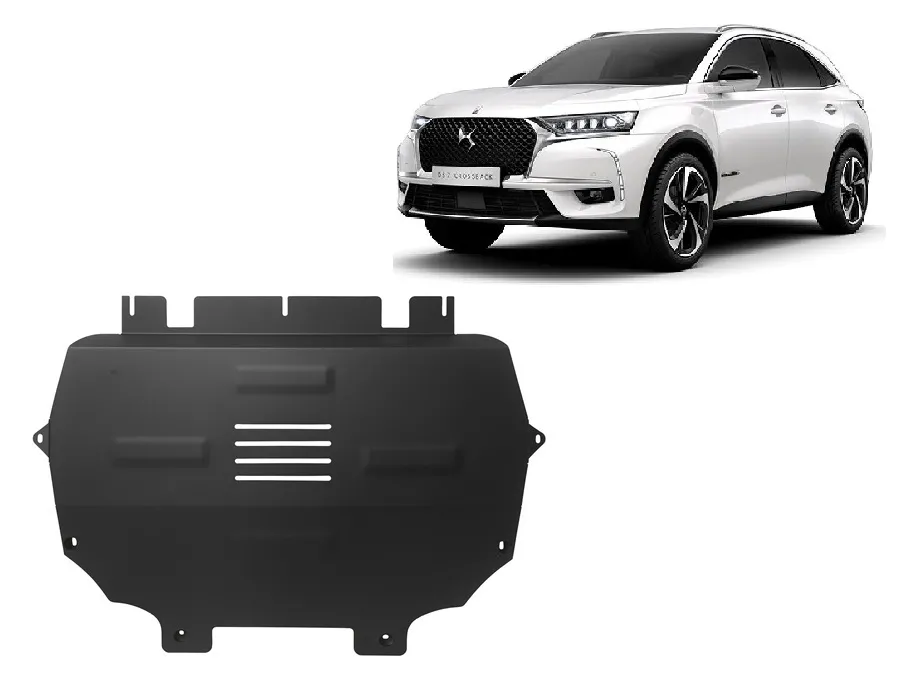 Cubre carter metalico Citroen DS 7 Crossback 2017-2026