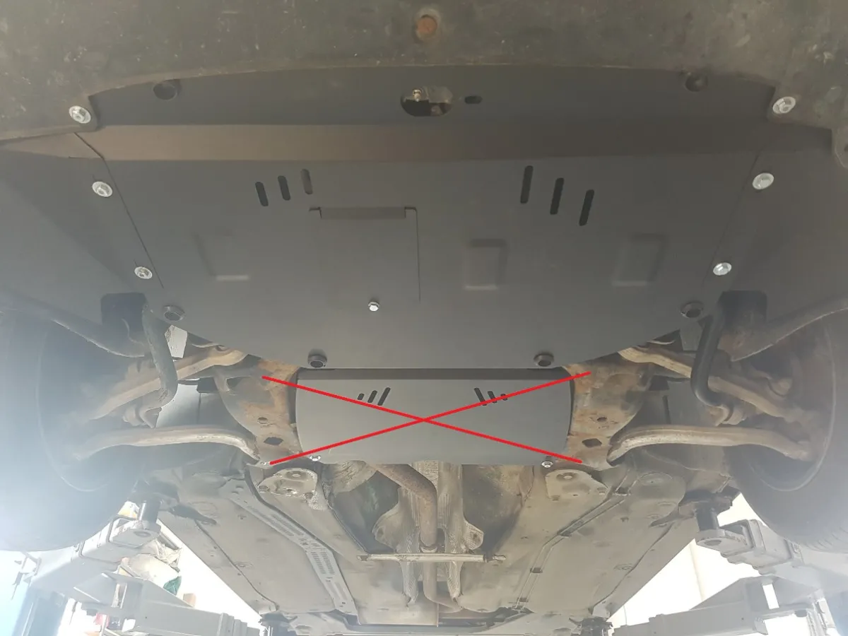 Cubre carter metalico Audi A4 B6