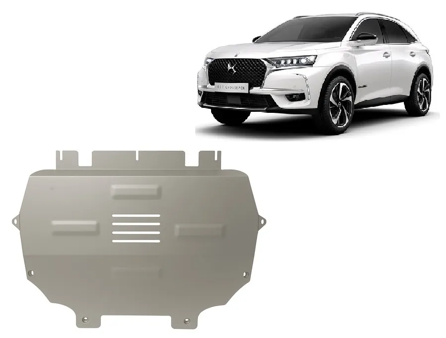 Cubre carter de aluminio Citroen DS7 Crossback 2017-2026