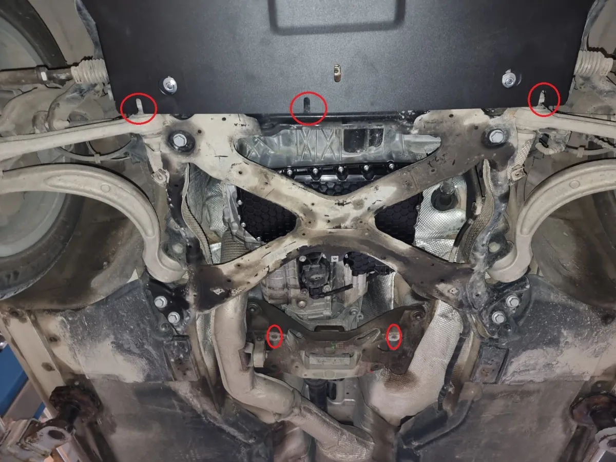 Protector de la caja de cambios Audi A4 B9 All Road