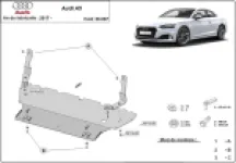 Cubre carter metalico Audi A5