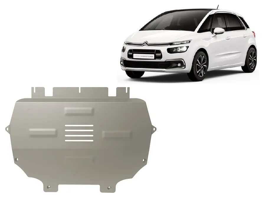 Cubre carter de aluminio Citroen Grand C4 SpaceTourer 2018-2022
