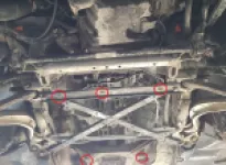 Protector de la caja de cambios Audi A4 4 B8