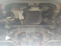 Cubre carter metalico Audi A4 B6