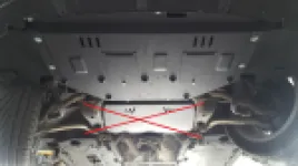 Cubre carter metalico Seat Exeo