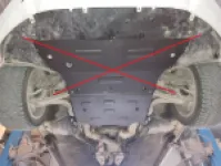 Protector de la caja de cambios Audi A4 B9 All Road