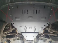 Cubre carter metalico Audi A6 Allroad 2 - sin solapas laterales