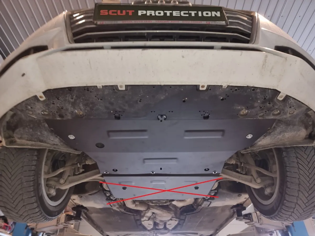 Cubre carter metalico Audi A4 B9 All Road