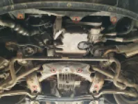 Cubre carter metalico Audi A6 - con solapas laterales