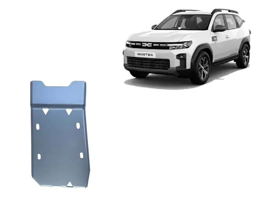 Protector de aluminio del diferencial trasero Dacia Bigster 4x4 2025-2026