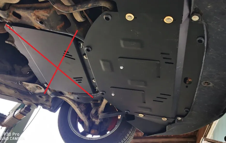 Cubre carter metalico Audi A4 B5