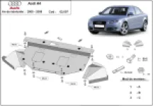 Cubre carter metalico Audi A4 B7 All Road