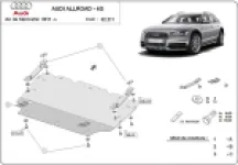 Cubre carter metalico Audi A6 All Road