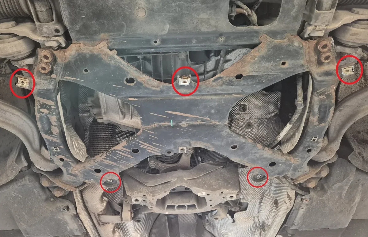 Protector de la caja de cambios Audi Q5