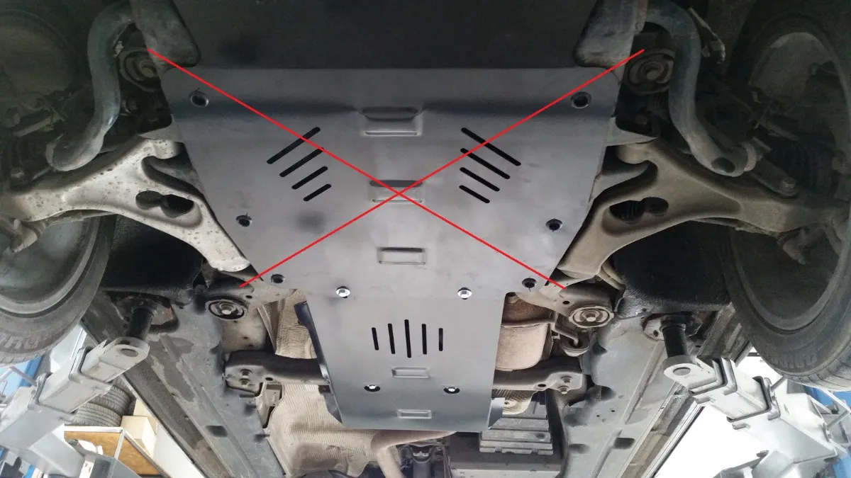 Protector de la caja de cambios Audi Q7