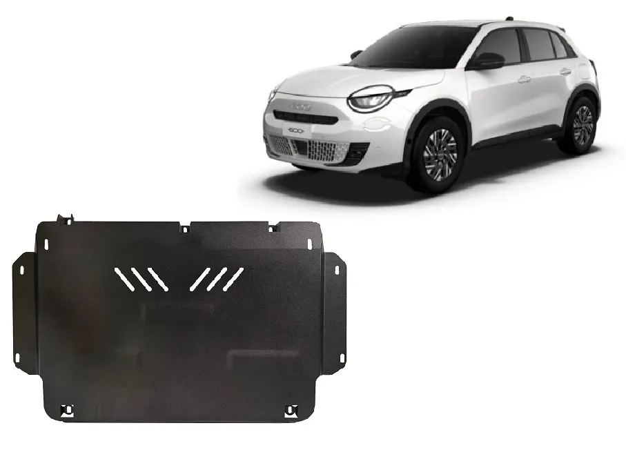 Cubre carter metalico Fiat 600 2023-2026