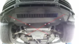 Protector de la caja de cambios Audi Q7