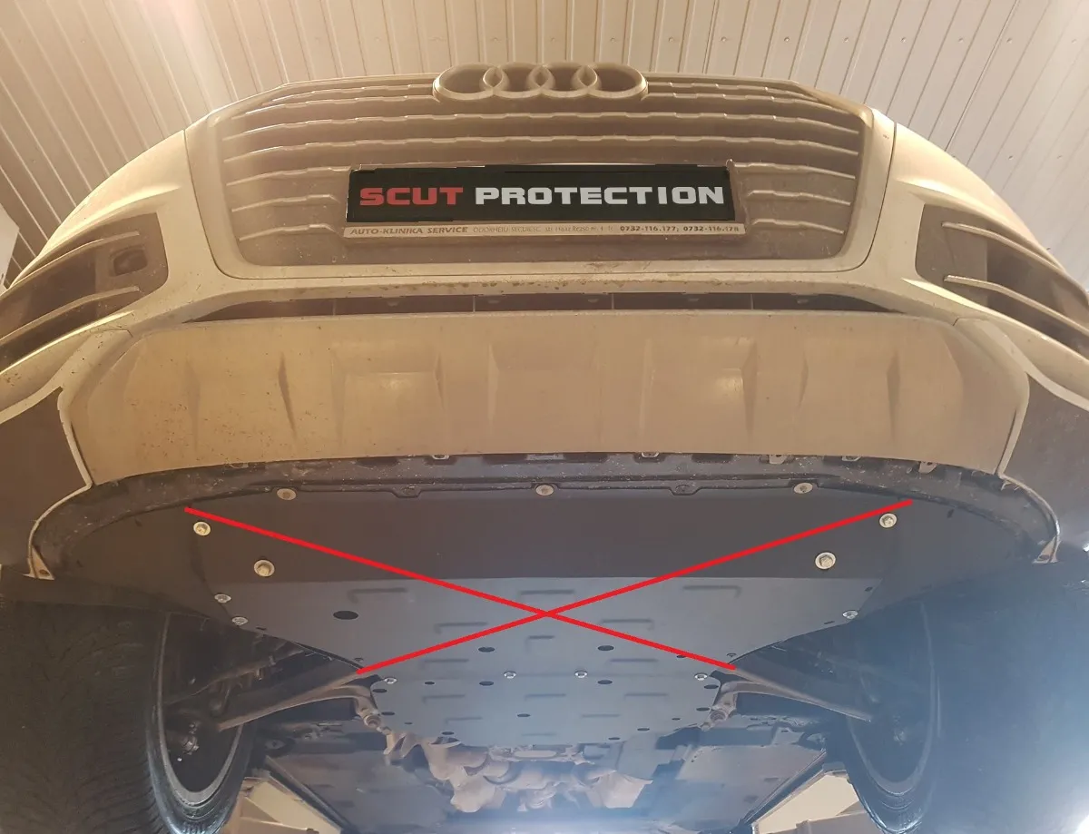 Protector de la caja de cambios Porsche Cayenne