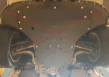 Protector de la caja de cambios Porsche Cayenne