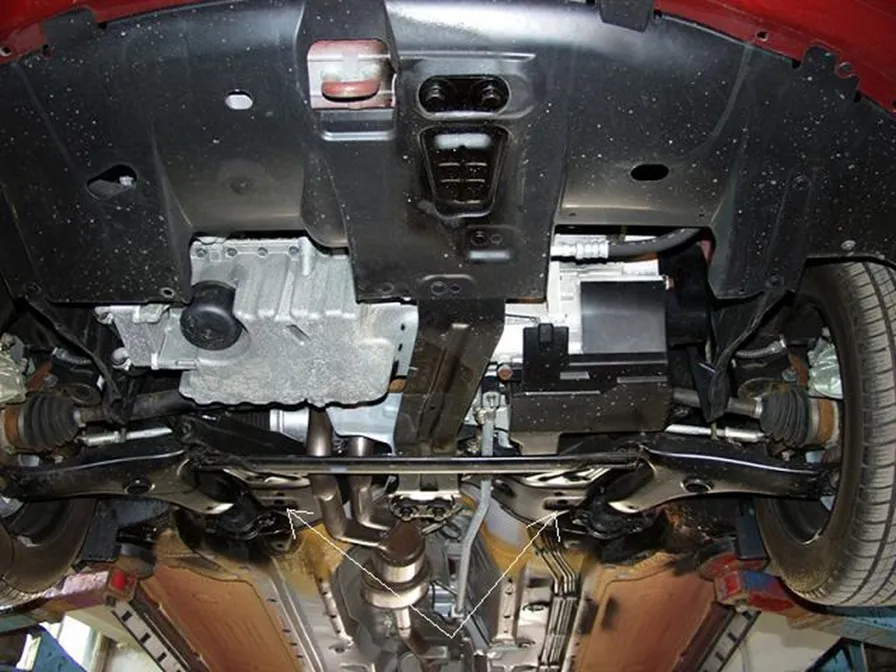 Cubre carter metalico Volvo S40