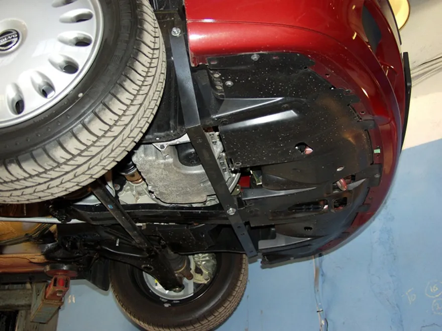 Cubre carter metalico Volvo S40