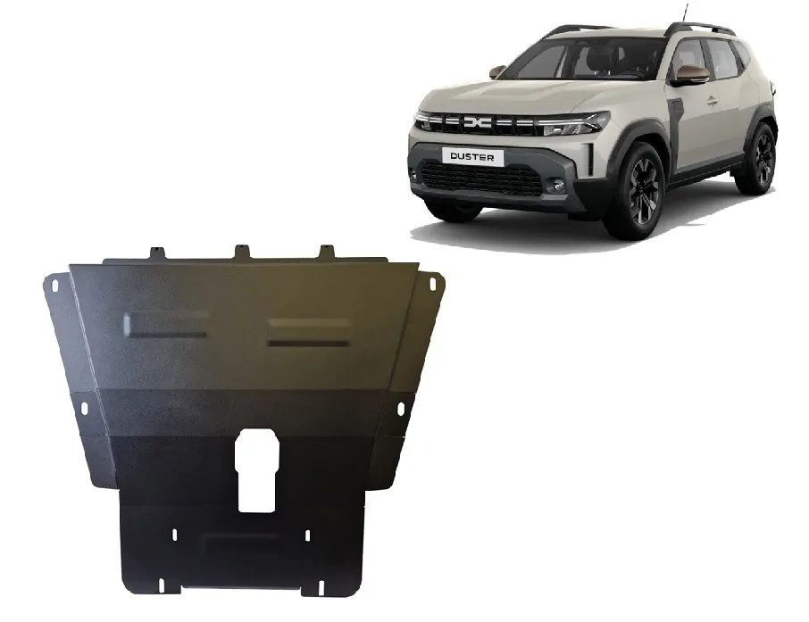 Cubre carter metalico Dacia Duster - 4x2 2024-2026