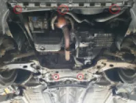 Cubre carter metalico Volvo C30