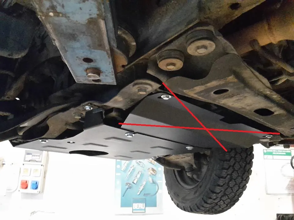 Cubre carter metalico Daihatsu Terios