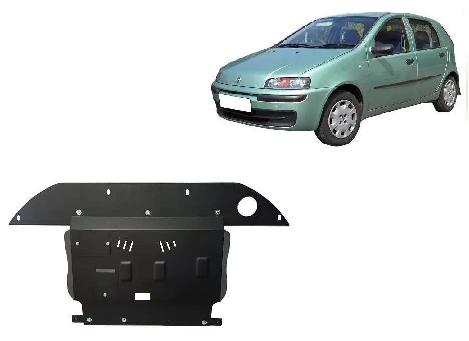 Cubre carter metalico Fiat Punto 1999-2010