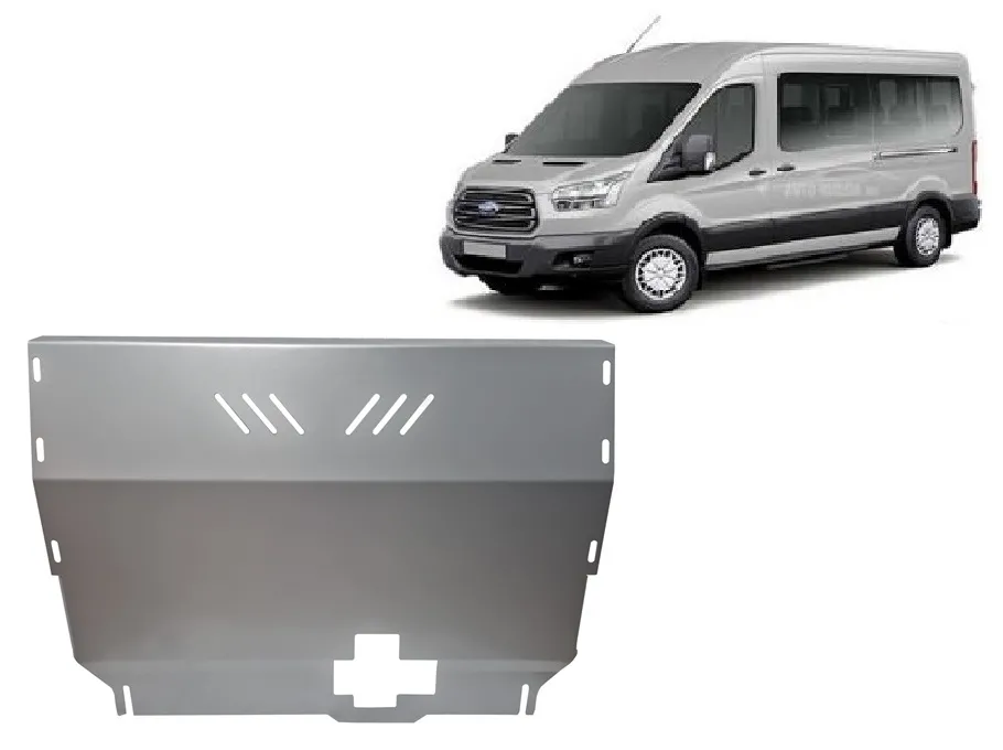 Cubre carter de aluminio Ford Transit - FWD 2020-2023