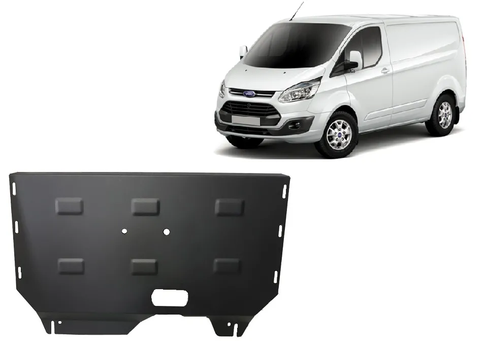 Cubre carter metalico Ford Transit Custom 2013-2019