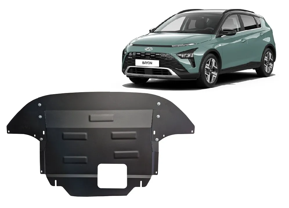 Cubre carter metalico Hyundai Bayon 2021-2026
