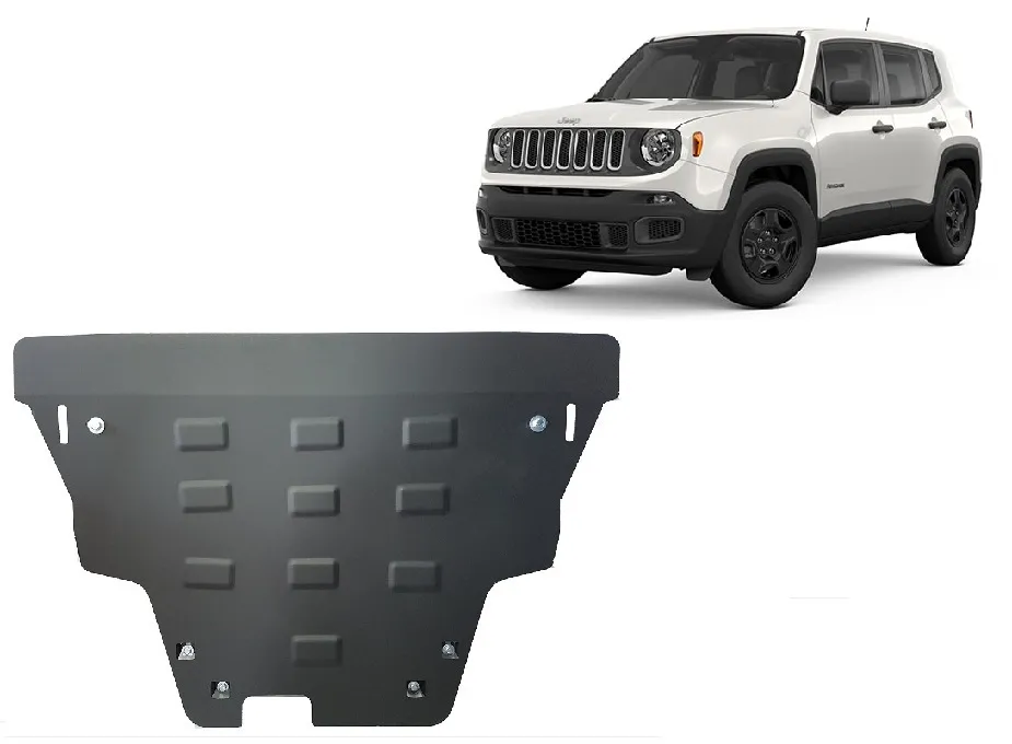 Cubre carter metalico Jeep Renegade 2014-2026