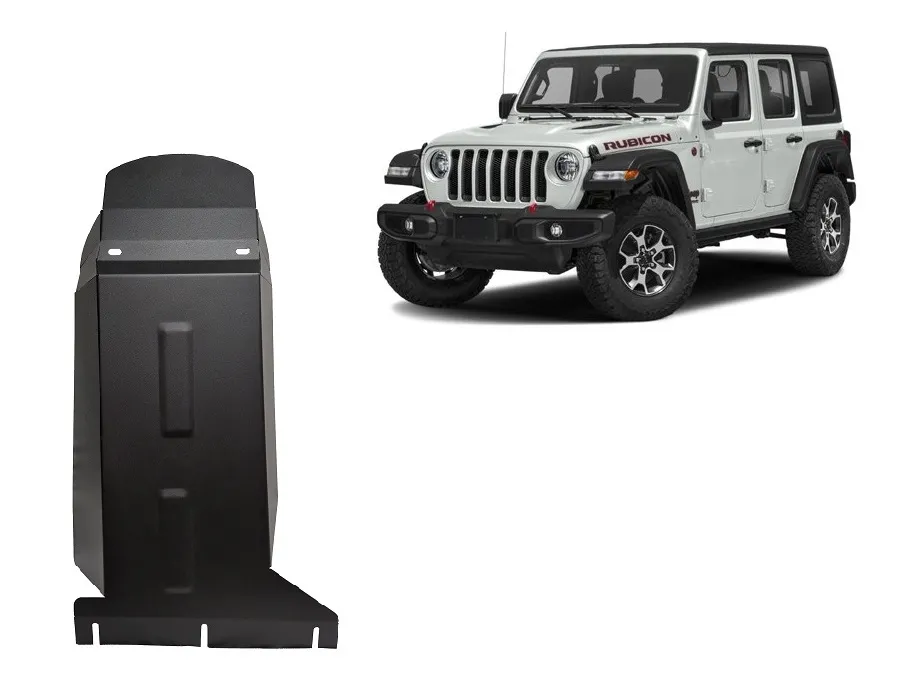 Cubre carter metalico Jeep Wrangler - JL 2017-2026