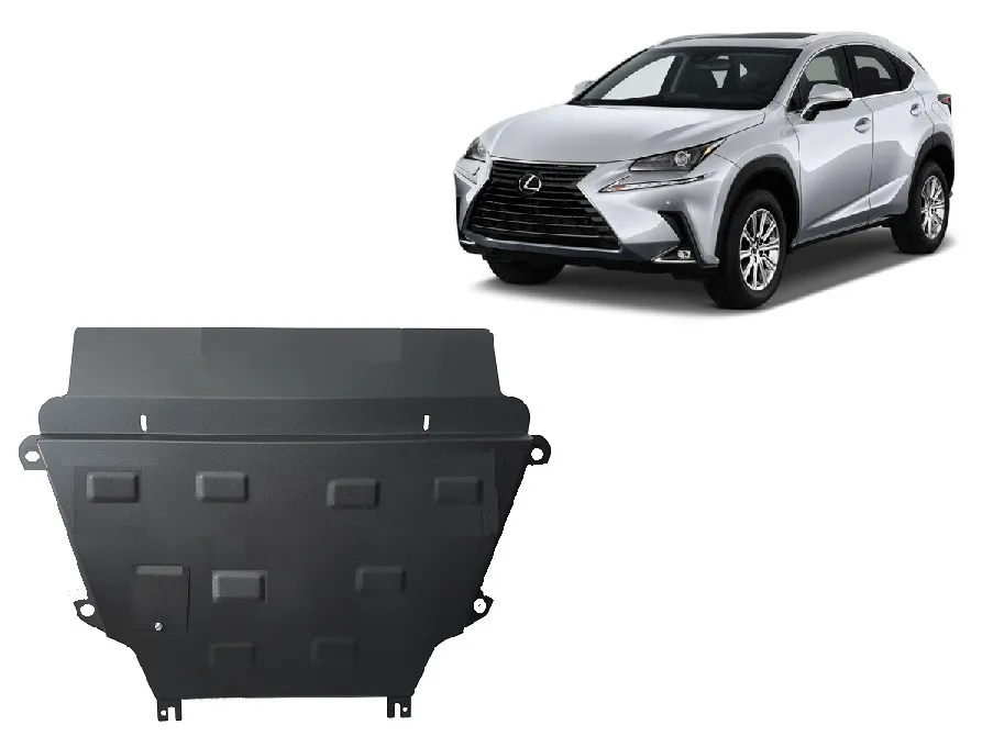 Cubre carter metalico Lexus NX AZ10 2014-2021