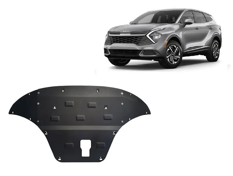 Cubre carter metalico Kia Sportage 2021-2026