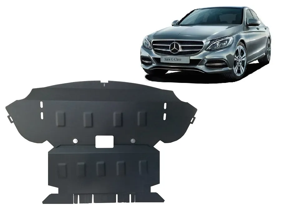 Cubre carter metalico Mercedes C-Class W205 - 4x4 2014-2021
